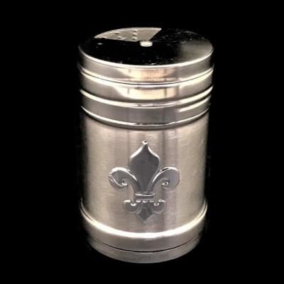 32548FDL - STAINLESS STEEL SHAKER  (CHEESE OR PEPPER) W/ FDL